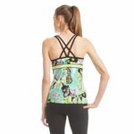 Trina Turk Trina‎ Turk Recreation Tank Top Swimsuit Abstract Print Criss Cross Back Medium Photo 1