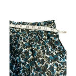 Gap  Flouncy Floral Mini Skirt Size Small Blue Fall Lined Short Casual Weekend Photo 3