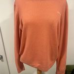 Nordstrom Auntie Lux Cashmere Sweater Peach Gift Holiday Size L Photo 1
