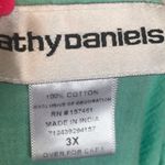 Cathy Daniels Cathy Daniel Size 3X Mint Green Blouse Photo 3