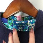 Lilly Pulitzer navy blue zip up fleece jacket Photo 4