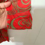 Lisa Says Gah Ruched Long Sleeve Heart Print Mini Dress Size L NWT Red Size L Photo 4