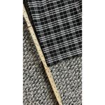 REWASH Women's Size M Black Plaid Capri Pants Office Siren Resort  Brand Retro Photo 5