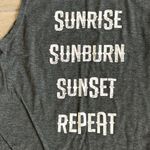 Sunrise, sunburn, Sunset, repeat tank top Size M Photo 1