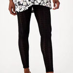 LOGO By Lori Goldstein LOGO Layers by Lori Goldstein Regular Stretch Lace Leggings Photo 0