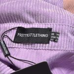 Pretty Little Thing PRETTY LITTLE THINGS 10 color block corduroy pocket front oversized shirt dress Photo 4