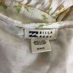 Billabong  Women floral Wrap Dress NWT Mini Floral Yellow Dress Boho Cowgirlcore Photo 5