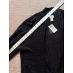 Chico's  Women's Abigail‎ Shrug Sweater 3/4 Sleeve Black Size 3 NWT Photo 6