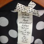 Forever 21  M Black Coat Polka Dot Lining Photo 5