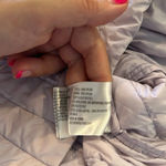 Michael Kors  Packable Down Filled Lightweight Puffer Quilted Lavender Jacket M Photo 3