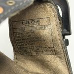 Taos Siren Embellished Leather Buckle Casual Comfort Sandals Womens Size 8 Brown Photo 5