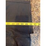 COS  Black Cotton Skirt with Mini Length Lining Back Split and Zip Size 4 Photo 6