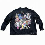 Jane Elissa Vintage Denim Jacket Black Jean Shacket New York City 1X Photo 1