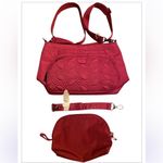 NWOT Lug Quilted Crossbody Bag Pink Photo 1