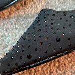 Caparros Capparos kitten heels black sequin pointed shoes size 8 Photo 8