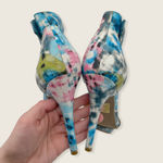 Jeffrey Campbell Great Moments Solitaire Multicolor Plaid Leather Point Pumps 7 Photo 2