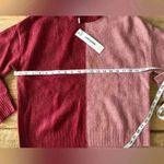 Vigoss NWT  Block Crew Neck Sweater ~ Very Soft! ~ Medium Photo 2