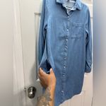 Old Navy SHIRT DENIUM DRESS Button-Up Photo 2