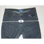 Dkin High Rise Straight Leg Stretch Blue Jeans Sz 20 Hipster Modern Photo 6