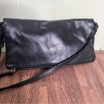 MARGOT Eileen Glove‎ Leather Crossbody Purse Black Photo 2