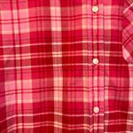 Denim & Supply Ralph Lauren Pink Plaid Cotton Boyfriend Shirt size medium Photo 1