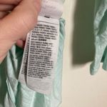 Hollister  Light Green Sheer Lace Yoke 3/4 Sleeve Shirt Photo 4