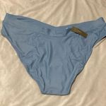 J.Crew  Light Blue Bikini Swim Bottom 3X Photo 2