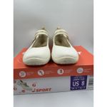 Jsport Womens Shoes Beige Mary Jane Memory Foam Contoured Arch Lightweight 8 Photo 1