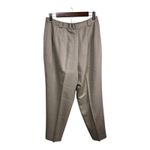 Breckenridge  High‎ Waist Pleated Herringbone Pants Wool Blend Vintage Women's 14 Photo 2