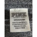 PINK - Victoria's Secret  Gray Hibiscus Floral Tee Shirt Size S Hawaiian Tropical Photo 7