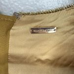 Adam Lippes Metallic velvet Gold Evening gown Dress Photo 4