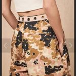 ZARA  Camouflage Patterned Pants - Black, Green, Pink Photo 3