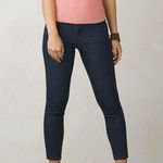 prAna New NWT Womens Pants Carlotta 6 28 Pockets Crop Jeans Dark Blue Indigo Str Photo 0