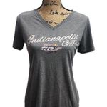 Red Bull T‎ Shirt Women's Size S Grey Motorsports Graphic Print Racing Fan Gray Photo 0