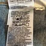 Levi's NWT Levi’s denim jean jacket classic blue pockets button front XS women’s Photo 9