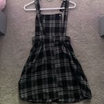 Romwe Black and White Plaid  Dress Photo 1