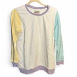 Lands' End Lands’ End Serious Sweats Colorblock Sweatshirt | Size M | Photo 5