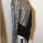 EXPRESS Women's Sequin Deep Thong Bodysuit Color Block Size Small -Original $148 Photo 7