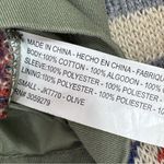 Thread & Supply Aztec Southwestern Print Knit Back Utility Vest Green Small Photo 10