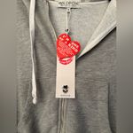 Wildfox Bridesmaid Women’s Grey Zip Up Hoodie Size Medium Photo 6