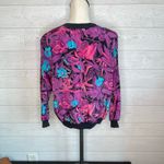Vintage 80s Anata floral pullover top Size Medium Photo 2