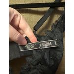 Victoria's Secret New Victoria Secret Lace Unlined Plunge Bra Black Size 34D Photo 3