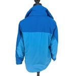 L.L. Bean Rugged Ridge Parka Blue Jay/Crisp Lapis Size Large Waterproof Ski EUC Photo 2