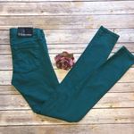 Vervet Flying Monkey Teal Green Skinny Jeans Sz 1 NWT Photo 3