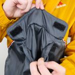 Adidas Vintage 90s Yellow and Gray Half Zip Windbreaker with Hood Photo 2