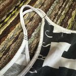 Fox Black and White Graphic Tank Top Photo 6