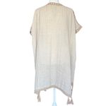 Ivy Jane  100% Linen Open Front Tan Cardigan Sz‎ M Photo 4