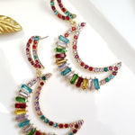ZARA New!  Half Moon Bay Earrings Photo 0