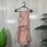 Vitamin A NEW  Martinique Striped Eco Linen Romper size XS NWT Photo 4