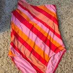 Modcloth  One Shoulder Swimsuit Large Photo 0